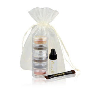 Natural Mineral Sparkle Eye Shadow 6 Shade Stack Gift Set
