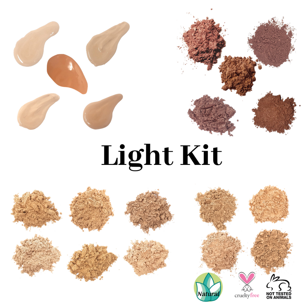 Natural Foundation and Loose Blush Sampler Kit